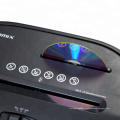 CD CD et Shredder Paper Office avec des indications LED